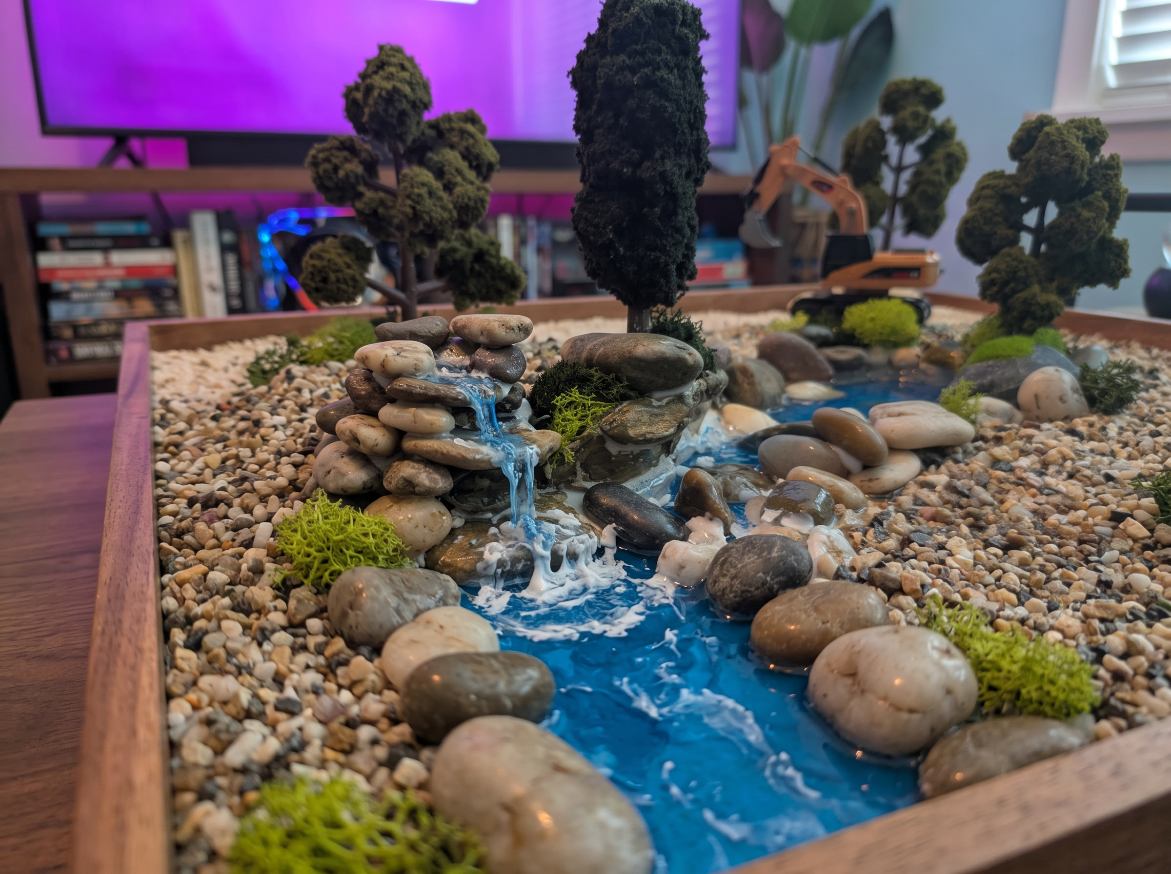 Waterfall & Stream